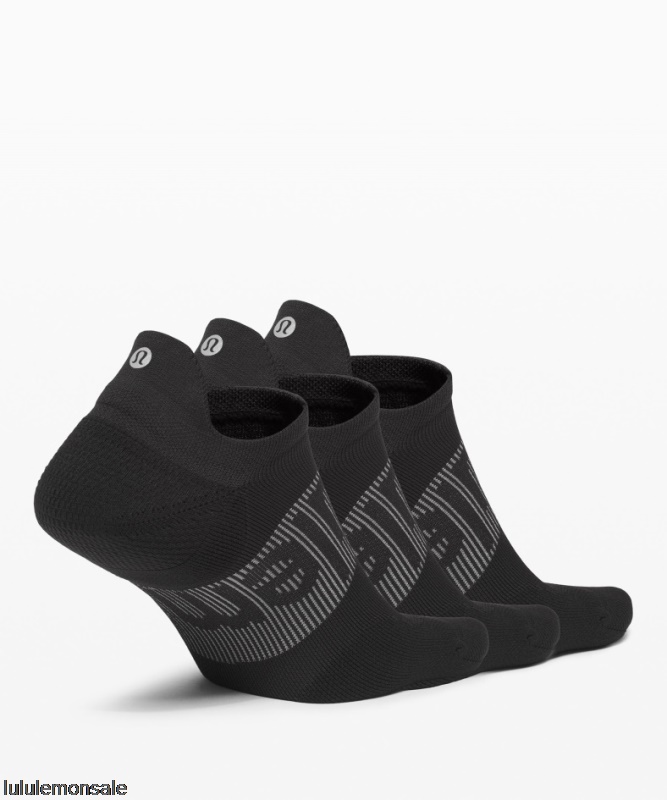 Lululemon Deutschland DELULU901 | Lululemon Deutschland Black Power Stride Tab Socken 3er Pack